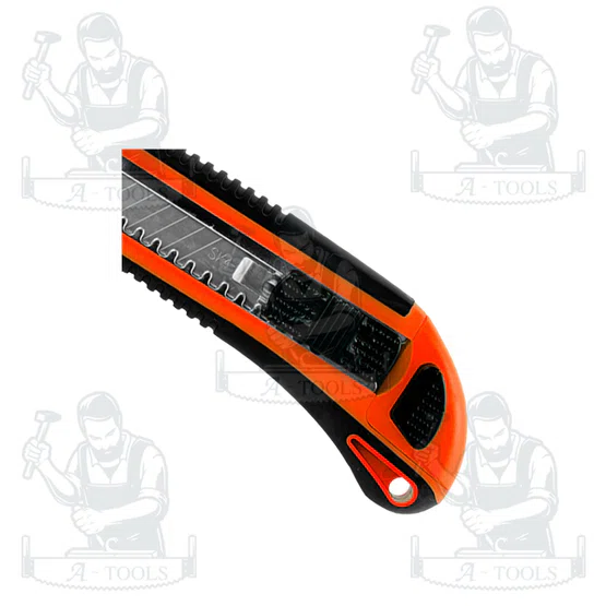 PUMPKIN มีดคัตเตอร์ Super Grip 3 ใบในด้าม 12114/BA-202 ด้ามคัตเตอร์ ผลิตจากพลาสติก ABS 100% ขอบด้ามจับเป็นยาง พร้อมส่ง 6