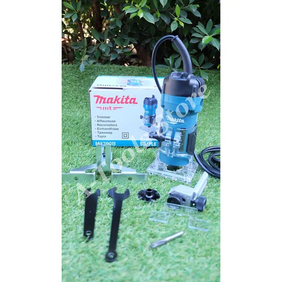 MAKITA ทริมเมอร์ มากีต้า รุ่น M3700B เครื่องเซาะร่อง ขนาด 1/4" 6mm. 530W M3700 (แทน MT372)**ส่งเร็ว ของแท้ 100%** 4