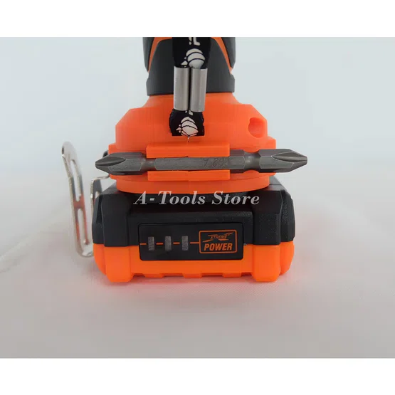 PUMPKIN สว่านกระแทก ไร้สาย พัมคิน รุ่น 50271 / XT-10IDBL มอเตอร์ไร้แปรงถ่าน แบต12V 1.5Ah 2ก้อน+แท่นชาร์จ ใช้แบตMAKITAได้ 5