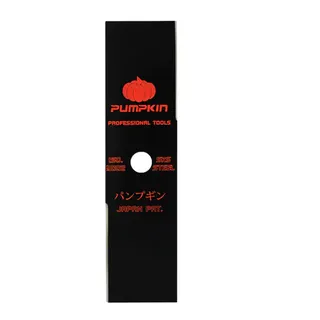 PUMPKIN ใบมีดตัดหญ้า ผลิตจากเหล็กกล้า มี 2แบบ ทรงตรง , ทรงมะละกอ 12-16นิ้ว 1.9mm รหัส 33521-33522 3