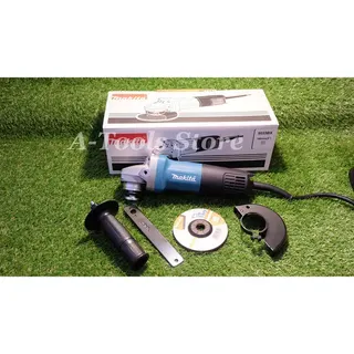 MAKITA เครื่องเจียร์ 4นิ้ว รุ่น 9553BX มากีต้า 710W สวิตซ์ท้าย แถมใบเจียร์ พร้อมอุปกรณ์ครบชุด ลูกหมู 4" หินเจียร ไฟฟ้า 5