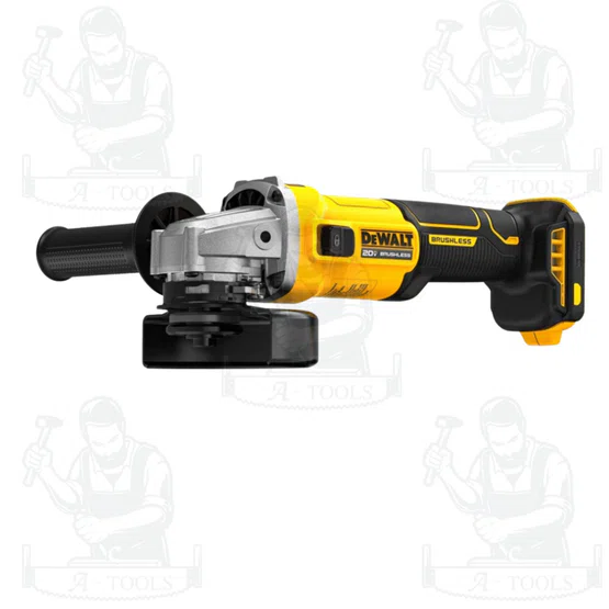 DEWALT เครื่องเจียร์ไร้สาย 4 นิ้ว 20V  รุ่น DCG407N-B1(ตัวเปล่า) สวิทซ์แบบสไลด์ *** ของแท้ 100 % รับประกัน 3 ปี *** 4