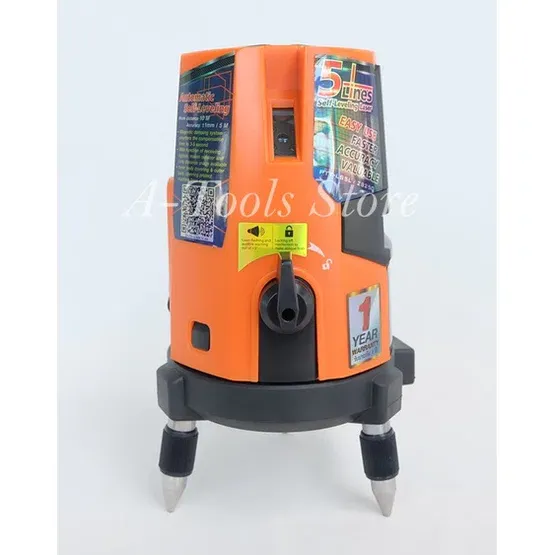 PUMPKIN เครื่องวัดระดับ เลเซอร์ พัมคิน รุ่น PTT-H-LSR5L /28269 + ขาตั้ง เลเซอร์ปรับระดับ 5เส้น แสงสีแดง 3