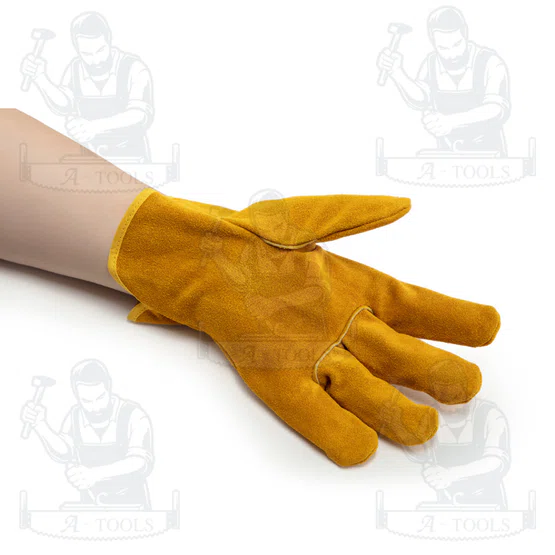 SATA ถุงมือหนัง รุ่น FS0103 (L) และ FS0104 (XL) ทำจากหนังวัว ทนทาน กระชับมือ ของแท้ 5
