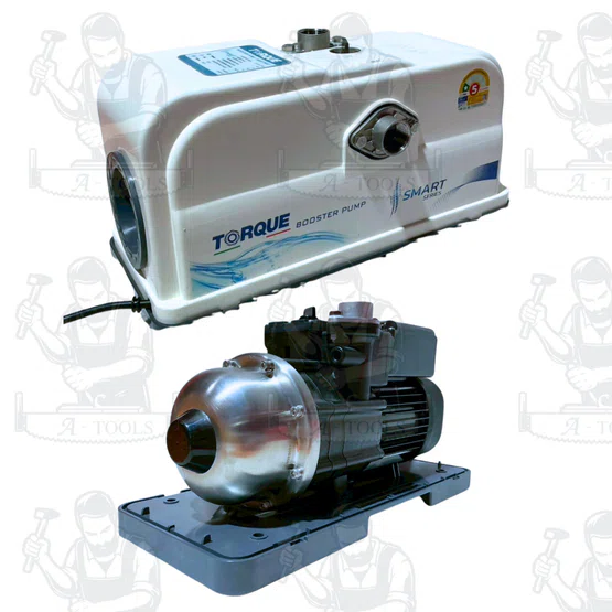 TORQUE ปั๊มน้ำ อัตโนมัติ รุ่น TQ-WP-SMART500D (แบบเสียงเงียบ)  BOOSTER PUMP สินค้าพร้อมส่ง 2