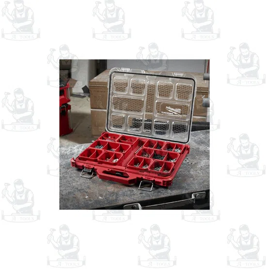 + + Milwaukee กล่องอุปกรณ์ช่าง PACKOUT Low Profile Organizer รุ่น 48-22-8431 3