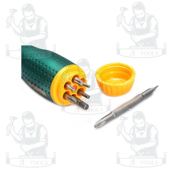 SATA ไขควงสลับหัว 19 in 1 รุ่น 09350 เปลี่ยนหัวได้หลากหลายรูปแบบ ของแท้ 5