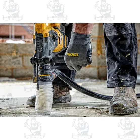 DEWALT ชุดท่อดูดฝุ่นสำหรับสว่านโรตารี่ รุ่น DWH201D-XJ รับประกัน3ปี DWH201 **ส่งเร็ว ของแท้100%** 4