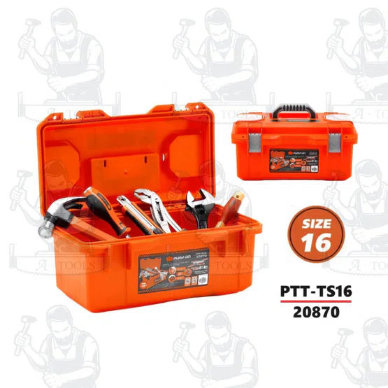 PUMPKIN รุ่น 20870  กล่องเก็บเครื่องมือช่างพร้อมช่องเก็บอุปกรณ์บน 16นิ้ว PTT-TS16 สินค้าพร้อมส่ง ของแท้ 100% 4