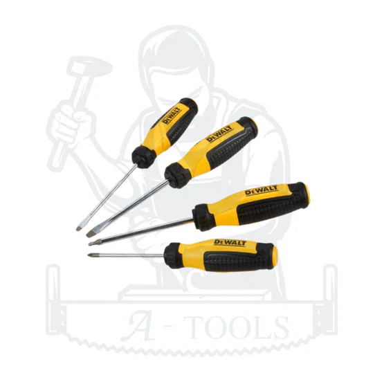 DEWALT ชุดไขควง Performance Grip 4ชิ้น/ชุด รุ่น DWHT65200 คุณภาพดี มีแม่เหล็กที่ปลายไขควง **ส่งเร็ว ของแท้100%* 3