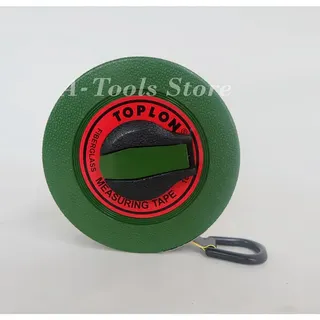 PUMPKIN TOPLON เทปวัดที่ 10เมตร รุ่น BK4010 / 11201 สายใยแก้ว เคลือบด้วยสารพิเศษ ไม่ยืดง่าย ตลับเมตรวัดที่ สายวัดที่ 3