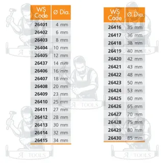 PUMPKIN ดอกโฮลซอว์เจาะกระเบื้อง ขนาด 53-85 มิล เหมาะสำหรับเจาะกระเบื้อง แกรนิตโต้ กระเบื้องเซรามิก ของแท้ 3