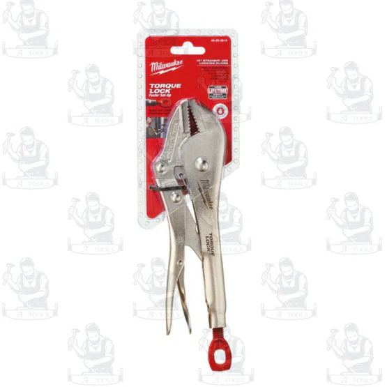 Milwaukee คีมล็อคปากตรง 10" TORQUE LOCK รุ่น 48-22-3510 ทำจากโลหะที่พิเศษทนทาน เเข็งเเรง 3