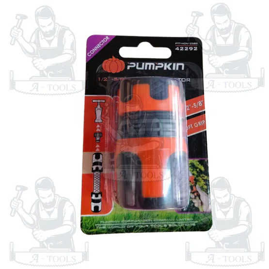 PUMPKIN รุ่น 42292 ข้อต่อสายยาง แบบหุ้มยาง 1/2″ -5/8″ PTT-HCN1258S  สำหรับสวมกับสายยาง ของแท้ พร้อมส่ง 4