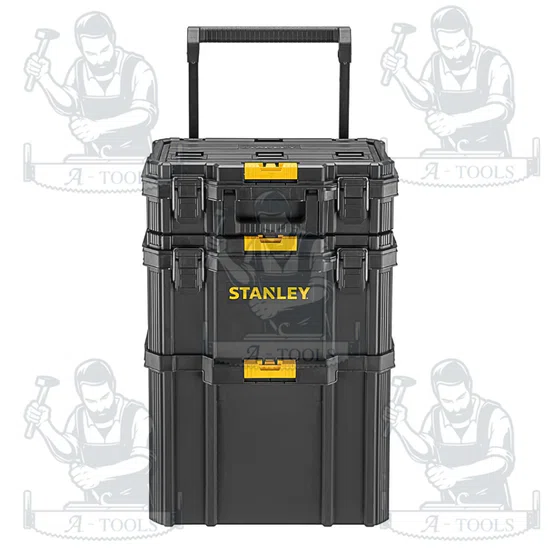STANLEY กล่องเครื่องมือ (3 ชิ้น) ยกเซต รุ่น STST83319-1 แข็งแรง ง่ายต่อการเคลื่อนย้าย ของแท้ 3
