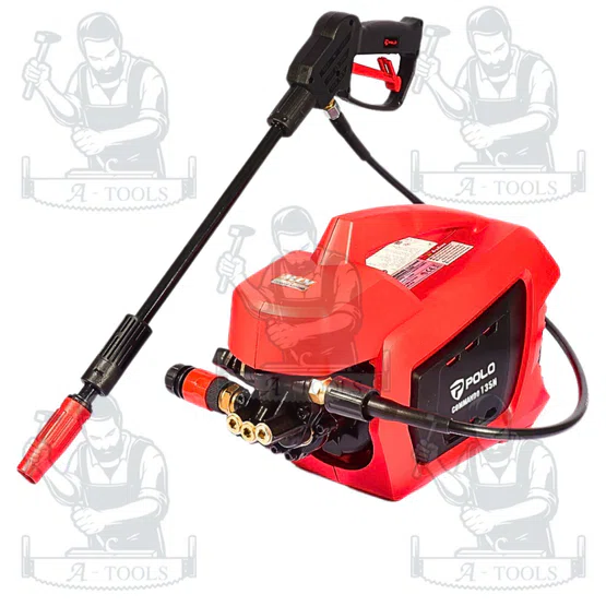 POLO เครื่องฉีดน้ำแรงดันสูง รุ่น COMMANDO 135N แรงดัน135บาร์ 1500วัตต์ มีระบบ Auto Stop 2