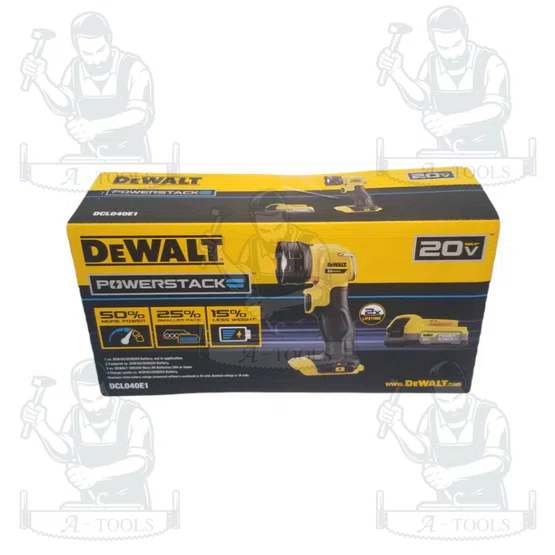 DEWALT ไฟฉาย LED รุ่น DCL040E1-B1 พร้อม แบตเตอรี่ Powerstack 20V Max 1.7AH รับประกัน 3 ปี 6