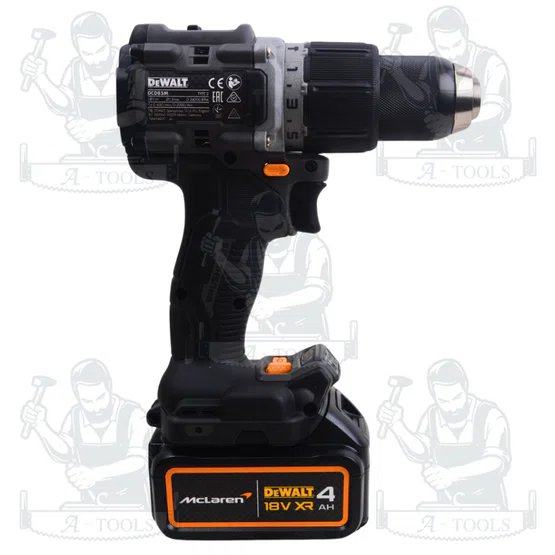 + + DEWALT McLaren ชุดสว่านกระแทกไร้สาย รุ่น DCD85MM1T-QW (พร้อมแบต+แท่นชาร์จ) 5