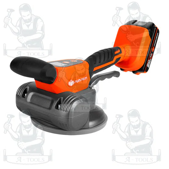 เครื่องดูดสั่นกระเบื้องไร้สาย PUMPKIN 135มม. INF-TV135C/50428-50429 4