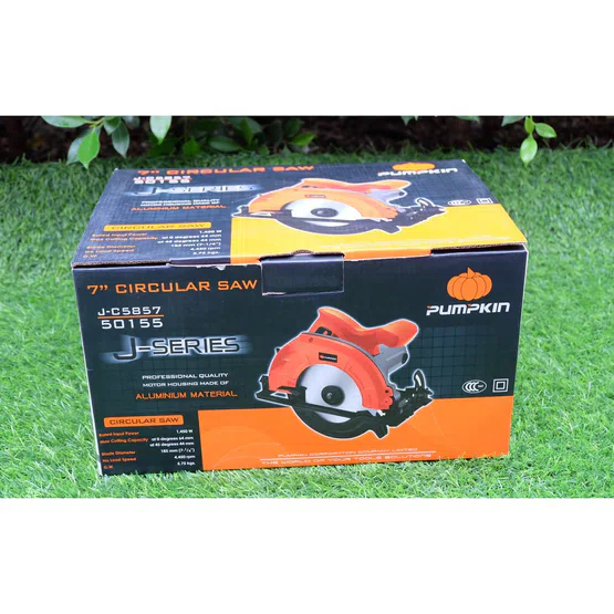 PUMPKIN เลื่อยวงเดือน พัมคิน 7นิ้ว รุ่น 50155 / J-C5857 เสื้ออลูมิเนียม 1,450W เลื่อยไม้วงเดือน เครื่องเลื่อยไม้วงเดือน 2