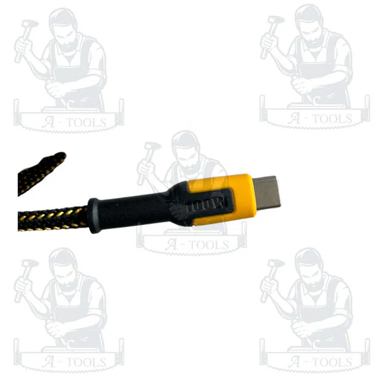 DEWALT สายชาร์จ Type C to Type C รุ่น DXMA1310007E 100 วัตต์ Reinforced Braided Cables 6ft. ของแท้ 100% 4