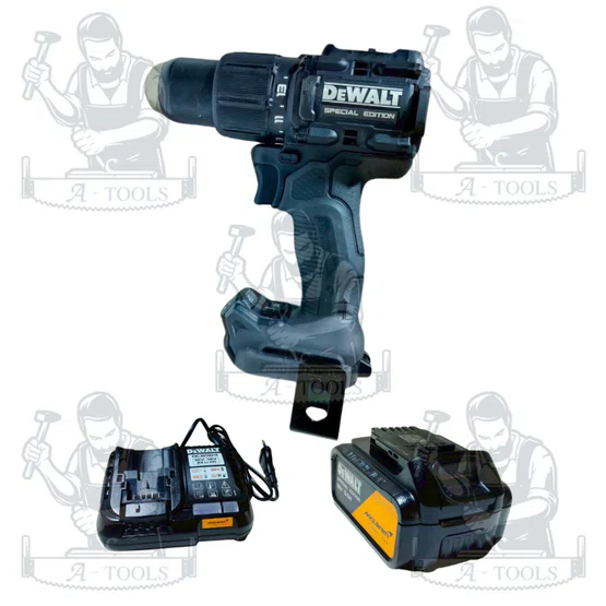 DEWALT รุ่น DCD86MP1T-QWP สว่านกระแทกไร้สาย 20V XR McLaren ไฟ LED ใต้เครื่อง 3โหมด(แบต 5AH x 1และแท่นชาร์จ) ฟรีเสื้้อ 2