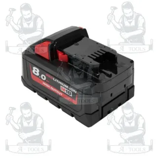 MILWAUKEE แบตเตอรี่ 18V 8.0 AH รุ่น M18 HB8 HIGH OUTPUT รับประกัน1ปี 4