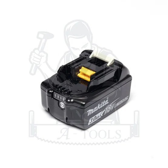 MAKITA ชุดแบตเตอรี่ 18V มากีต้า รุ่น 199995-3 (แบตเตอรี่ 18โวลต์ 3Ah BL1830B x1ก้อน+เครื่องชาร์จ18V DC18SD x1) *ของแท้* 6
