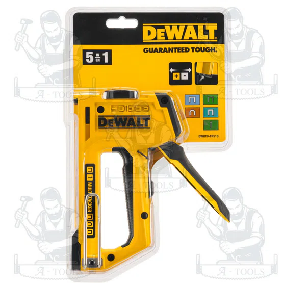 DEWALT ปืนยิงแม๊ก 5IN1 รุ่น DWHT0-TR510 ตัวเรือนอะลูมิเนียม แข็งแรง ของแท้ 100% พร้อมส่ง 4