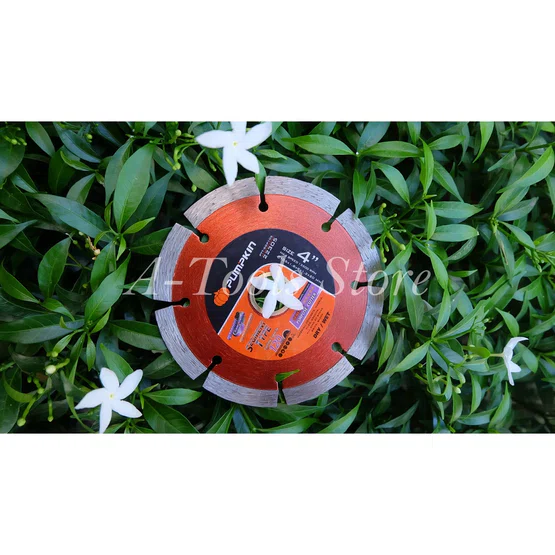 PUMPKIN​ ใบตัด เพชร​​ 4นิ้ว รุ่น 22305 / PTT-SGP105 SEGMENT TYPE หนา1.8mm. ตัดได้ไกล120m. ตัด คอนกรีต หินอ่อน กระเบื้อง 2