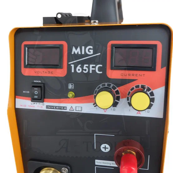 AM-WELD เครื่องเชื่อม มิก รุ่น MIG-165FC (IGBT) กระแสเชื่อม160A แถมลวดเชื่อม5kg.+ตัวปรับCO2+แว่นปรับแสง **ของแท้100%** 5