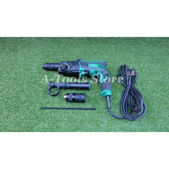 HITACHI ~ HIKOKI สว่านโรตารี่ รุ่น DH28PMY2 850W 3ระบบ 28mm. ฮิโคคิ / ฮิตาชิ สว่าน เจาะคอนกรีต สกัดได้ 4