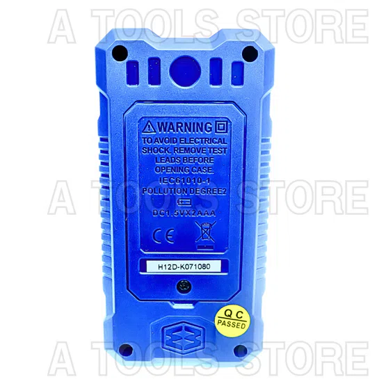 WADFOW มัลติมิเตอร์ แบบดิจิตอล รุ่น WDM1501 แรงดันไฟฟ้า 600V 4