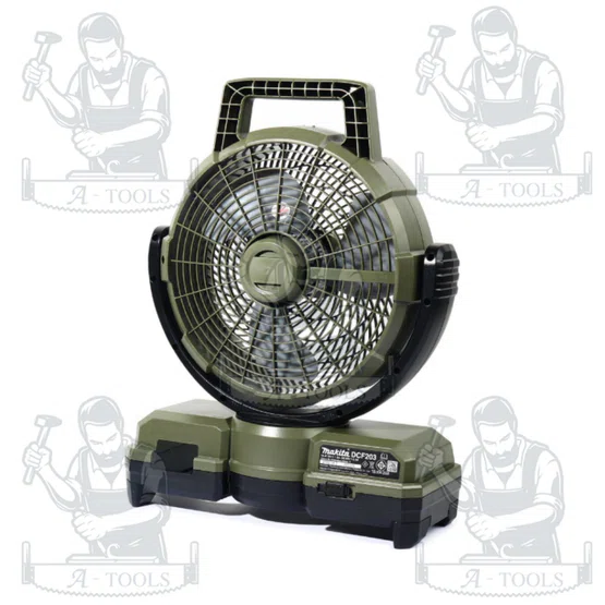 MAKITA รุ่น DCF203ZX1O พัดลมไร้สาย 18V ขนาด 9 นิ้ว ความเร็วลมสูงสุด 190 เมตร/นาที สีโอลีฟ (ตัวเปล่า) พร้อมส่ง 4