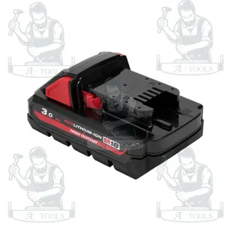 MILWAUKEE แบตเตอรี่ 18V 3.0Ah รุ่น M18 HB3 HIGH OUTPUT 5