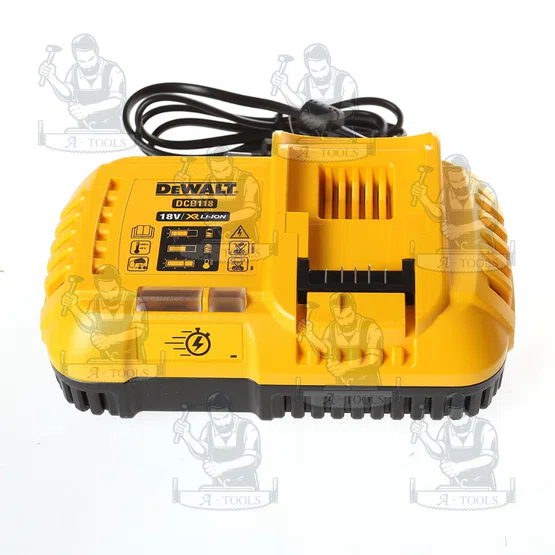 + + DEWALT แท่นชาร์จแบตเตอรี่ แบบชาร์จเร็ว รุ่น DCB118-KR 10.8-60V 6.0AH DCB118 2