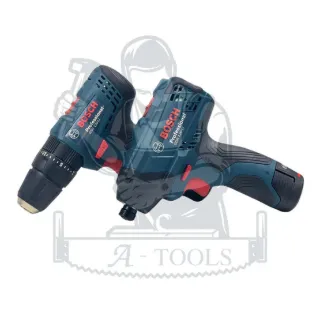 ชุด COMBO BOSCH 12V สว่านกระแทก GSB120-LI +ไขควงกระแทก GDR120-LI / แบตเตอรี่2ก้อน / แท่นชาร์จ1เครื่อง 06019G81K3 ของแท้ 3