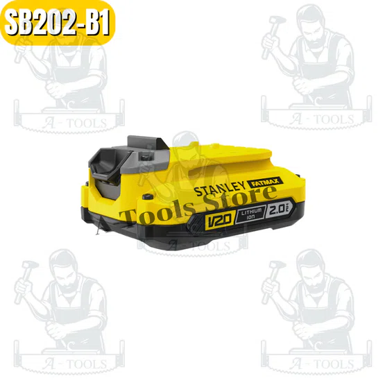 + + STANLEY แบตเตอรี่ 20V MAX รุ่น SB202 -2.0Ah , SB204 -4.0Ah , SB206 - 6.0Ah 2