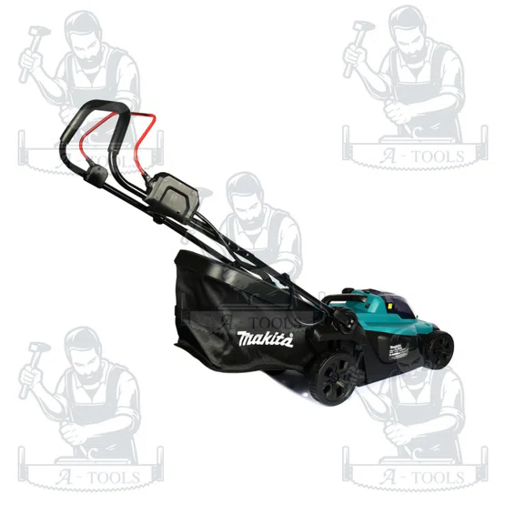 MAKITA รถเข็นตัดหญ้าไร้สาย 18 โวลต์ รุ่น DLM330SF ถังเก็บหญ้า 30 ลิตร พร้อมแบตและแท่นชาร์จ ของแท้ พร้อมส่ง 4