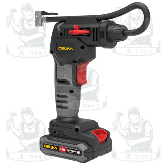 OSUKA + ชุดเครื่องเติมลมไร้สาย 20V รุ่น OCAI786-D1 (แบต20V 2.0Ah x1+สายชาร์จ) 3