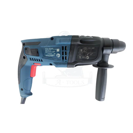 BOSCH สว่านโรตารี่ บ๊อช รุ่น GBH220 720W (พร้อมชุดดอกสว่าน+อุปกรณ์) 23mm. 3ระบบ ปรับซ้าย-ขวา สกัดได้ 06112A60K1 ของแท้ 3
