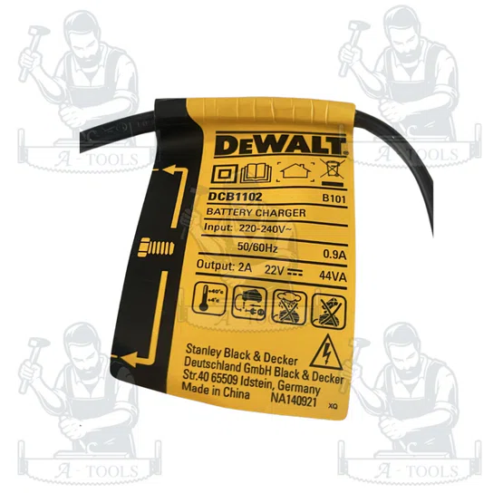DEWALT แท่นชาร์จแบตเตอรี่ รุ่น  DCB1102-B1 12/20V. MAX 2 Ah. ของแท้ พร้อมส่ง 5