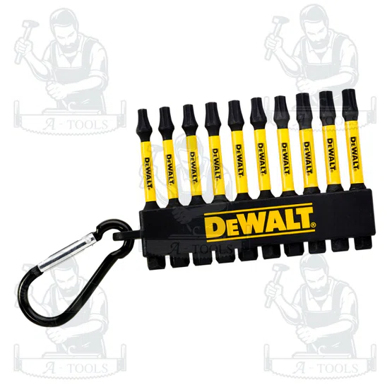 DEWALT ดอกไขควง FLEXTORQ 57มม. 10ชิ้น รุ่น DT7275-QZ ของแท้ 100% สินค้าพร้อมส่ง 2