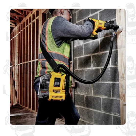 DEWALT รุ่น DWH161N-XJ เครื่องดูดฝุ่นอเนกประสงค์ไร้แปรงถ่าน (เครื่องเปล่า) 18/20V  แรงดูด 9.1 ลิตรต่อวินาที พร้อมส่ง 5