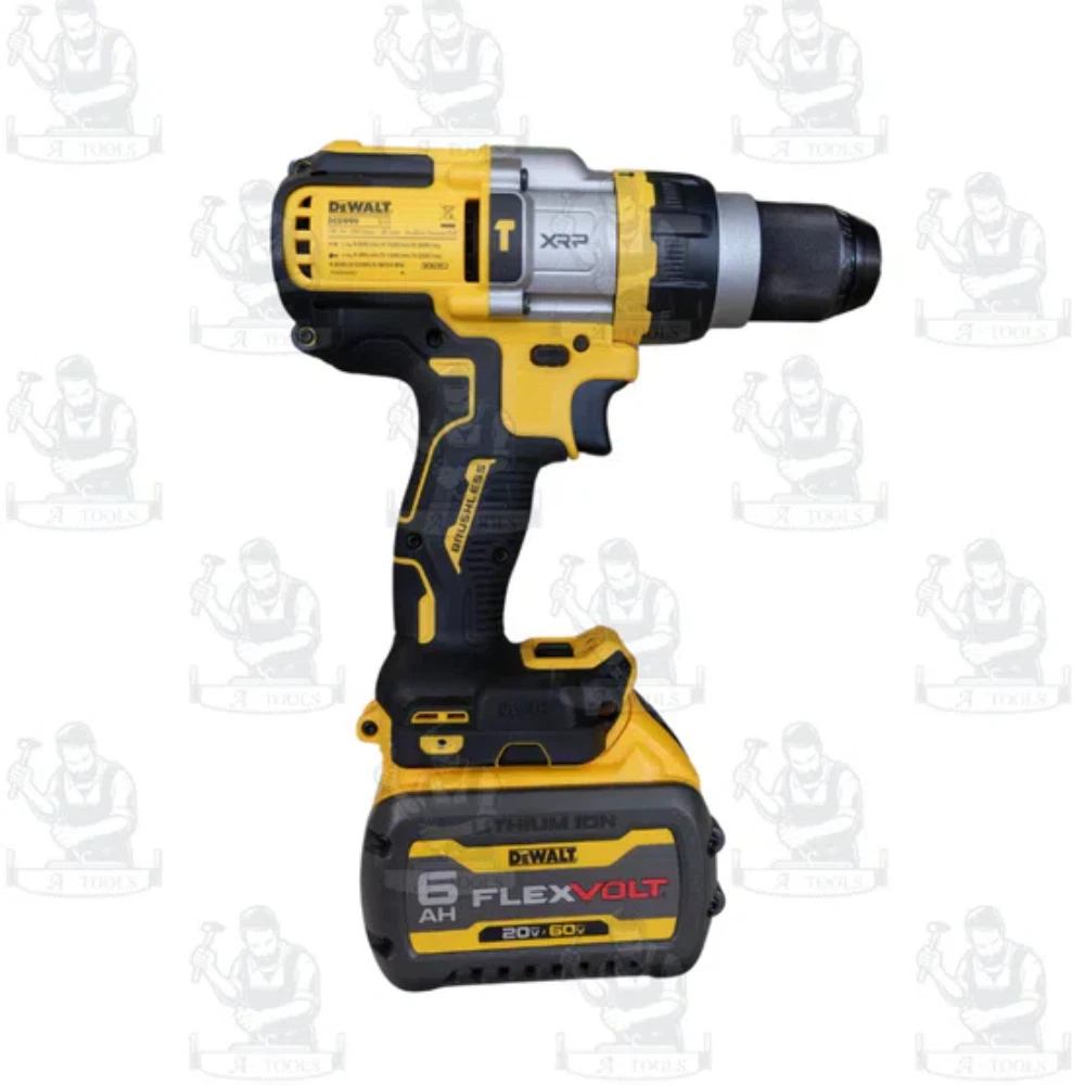 DEWALT สว่านกระแทก ไร้สาย 20V รุ่น DCD999T1-B1 (พร้อมแบตเเละแท่นชาร์จ) รับประกัน3ปี DCD999 5