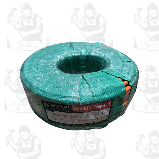LONGWELL สายเชื่อม PVC สีส้ม 35 SQ.MM ขนาดลวด 0.12mm. 800 เส้น ม้วนละ100M. ( ขายยกม้วน ) สินค้า พร้อมส่ง 4