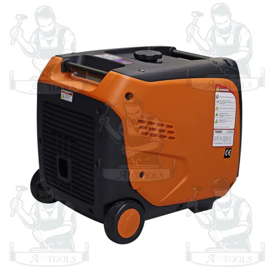 POLO รุ่น P4500IS เครื่องปั่นไฟ Inverter กำลังไฟสูงสุด 4.0 กิโลวัตต์ เสียงเงียบ สตาร์ทด้วยมือ สินค้า พร้อมส่ง 3