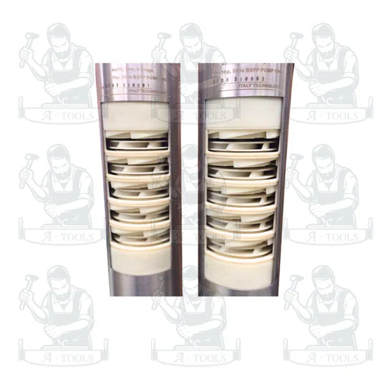 TORQUE ปั๊มบาดาล ทอร์ค บ่อ4” รุ่น TQ-SP-4BH19-4/S ท่อน้ำออก 1 1/2” 19ใบพัด 2.0HP 220V 5
