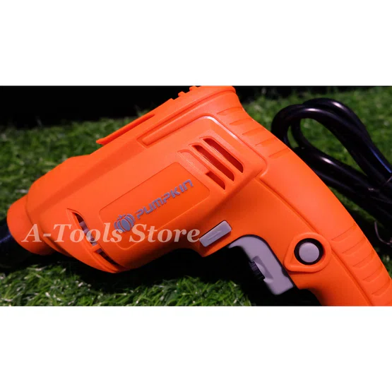 PUMPKIN สว่าน ไฟฟ้า พัมคิน รุ่น 46115 / J-D1035 10mm. 3/8" 450W. เจาะไม้/เหล็ก ปรับความเร็วรอบได้ **ส่งเร็ว ของแท้100%** 4