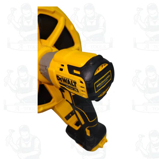 DEWALT รุ่น DCD200B เครื่องทะลวงท่อตันไร้สาย (ตัวเปล่า) ไกปรับความเร็วรอบได้ ฝาครอบดรัมสามารถถอดออกได้ เพื่อทำความสะอาด 2